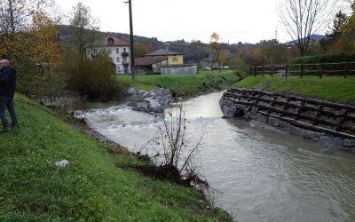 Visita al Progetto di sistemazione e valorizzazione del riale Roncaglia a Novazzano